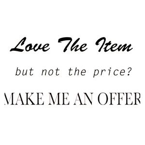 🤗Don't be shy, make an offer ❤️